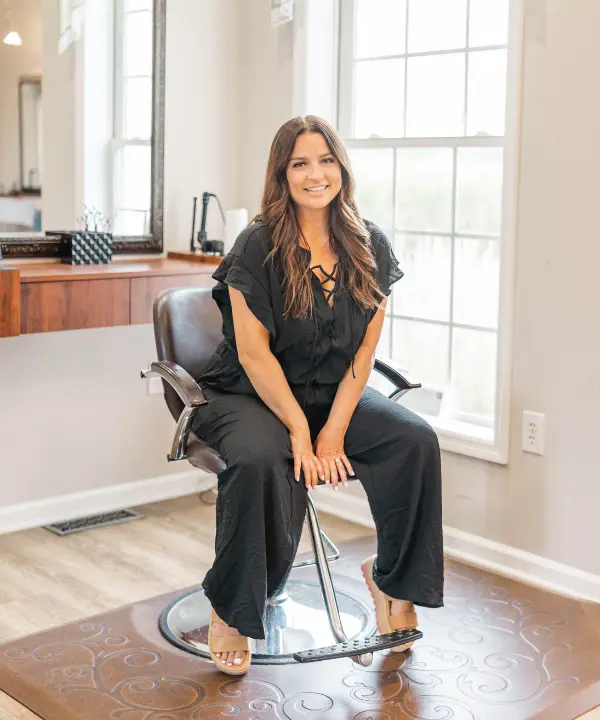 Portrait of Mallory, Hair stylist at Images Salon and Spa