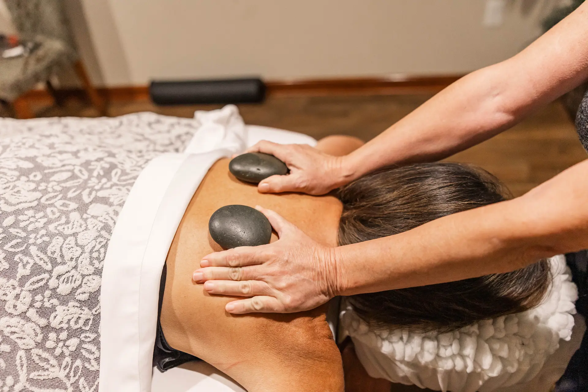 Hot Stone Massage at Images Salon and Spa in Kennedyville, Maryland