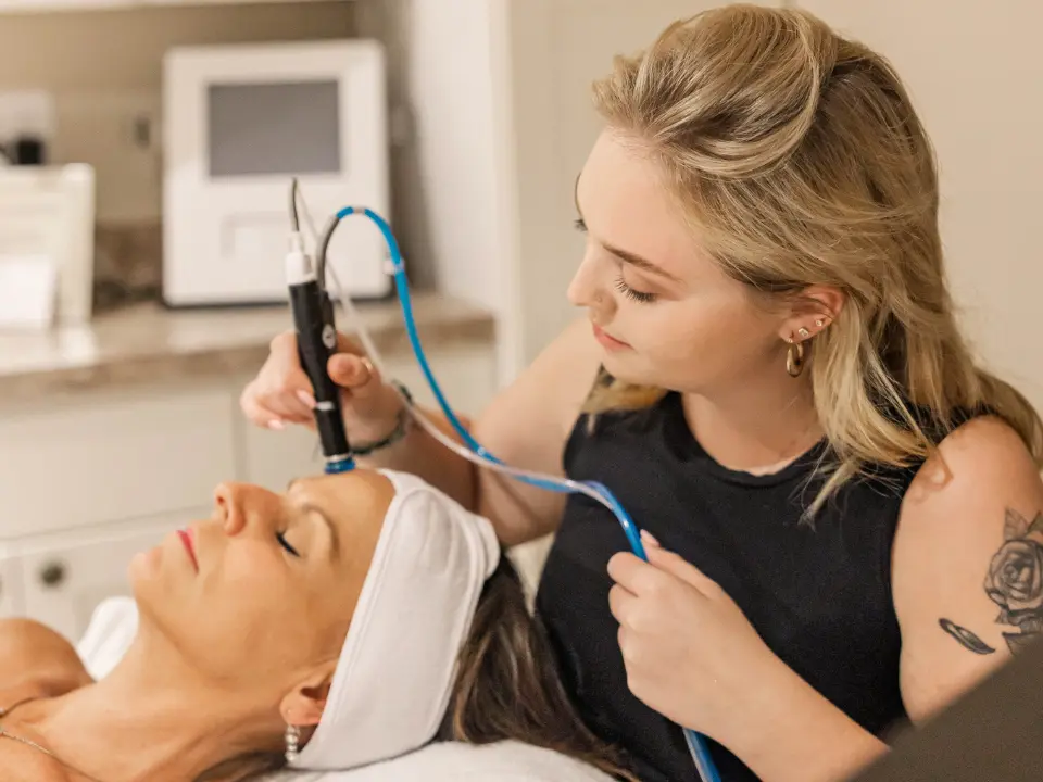 Hydrafacial treatment at Images Salon and Spa